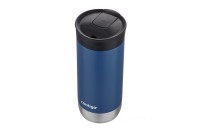 Discounted Contigo SnapSeal Insulated Stainless Steel Travel Mug with Grip, 16 oz, 2-Pack, Sake & Blue Corn BCC2212