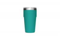 Clearance Sale YETI Rambler 16 oz Stackable Pint with Magslider Lid aquifer-blue BYTT5096