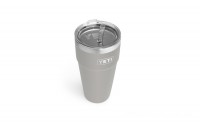 Clearance Sale YETI Rambler 26 oz Stackable Cup with Straw Lid granite-gray BYTT5104
