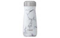 Limited Offer S'well White Marble 16 oz. Traveler BSEE4970