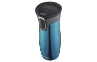 Contigo AUTOSEAL West Loop Vacuum-Insulated Stainless Steel Travel Mug with Easy-Clean Lid, 16 oz, Biscay Bay BCC2148 on Sale