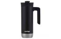 Contigo SnapSeal Insulated Stainless Steel Travel Mug with Handle, Licorice, 20 oz BCC2171 Discounted
