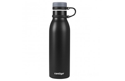 Discounted Contigo Couture THERMALOCK Vacuum-Insulated Stainless Steel Water Bottle, 20 oz, Matte Black BCC2227