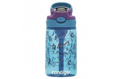 Discounted Contigo Kids Water Bottle with Redesigned AUTOSPOUT Straw, 14 oz, Unicorns BCC2233