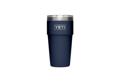 Clearance Sale YETI Rambler 16 oz Stackable Pint with Magslider Lid navy BYTT5097