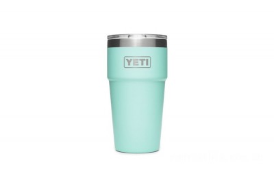 Clearance Sale YETI Rambler 16 oz Stackable Pint with Magslider Lid seafoam BYTT5099