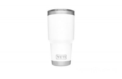Limited Sale YETI Rambler 30 oz Tumbler with MagSlider Lid white BYTT4975
