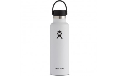Hydro Flask 21oz Standard Mouth Water Bottle White BHDY2474 Limited Sale
