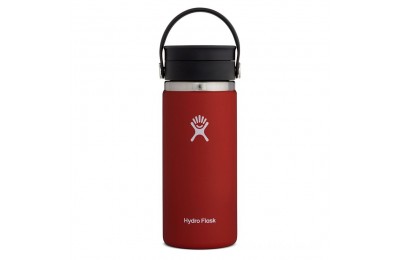 Hydro Flask 16oz Wide Mouth Coffee Travel Mug Lychee Red BHDY2507 Best Offer