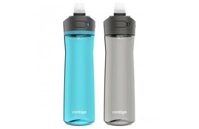 Contigo ASHLAND 2.0 Tritan Water Bottle with AUTOSPOUT® Lid, 2-Pack, Juniper & Sake, 24 oz BCC2138 on Sale