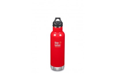 Klean Kanteen Insulated Classic 20 oz-Mineral Red BKK4973 Discounted