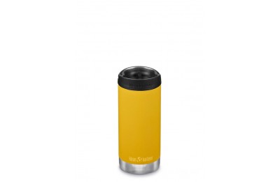 Limited Offer Klean Kanteen Insulated TKWide 12 oz with Café Cap-Marigold BKK5037