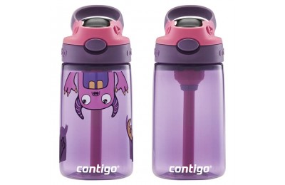 Contigo Kids Water Bottle with Redesigned AUTOSPOUT Straw, 14 oz, 2-Pack, Girls Monsters BCC2149 on Sale