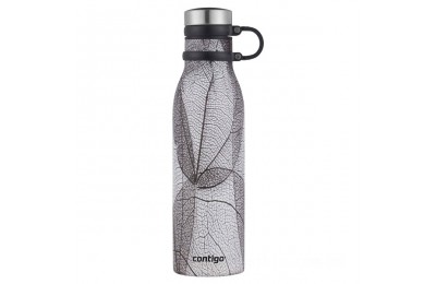 Contigo Couture THERMALOCK Vacuum-Insulated Stainless Steel Water Bottle, 20 oz, White Leaf BCC2168 Limited Sale