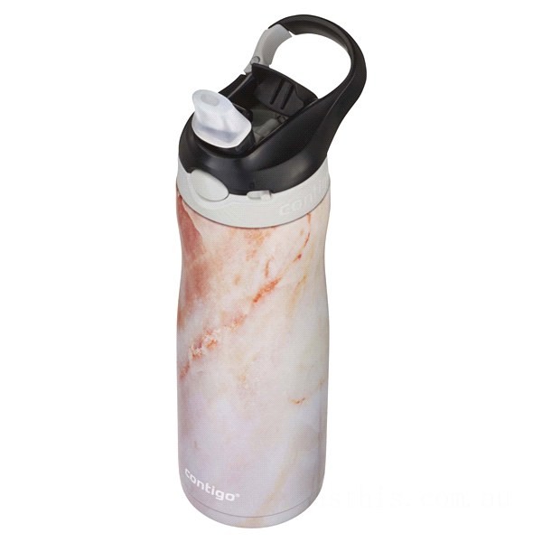 Discounted Contigo AUTOSPOUT Straw Ashland Water Bottle, 20 oz, Rose Quartz BCC2209