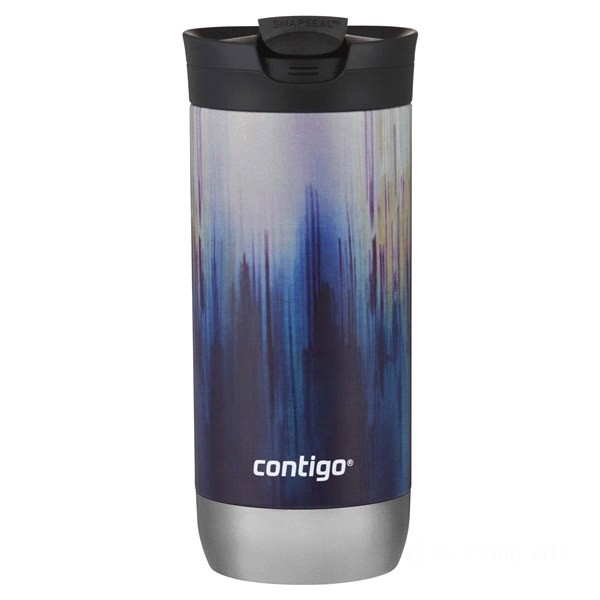 Discounted Contigo SnapSeal Insulated Stainless Steel Travel Mug, 16 oz, Merlot BCC2236