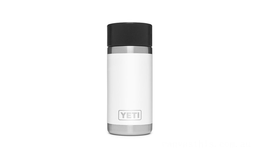 Limited Offer YETI Rambler 12 oz Bottle with HotShot Cap white BYTT5034
