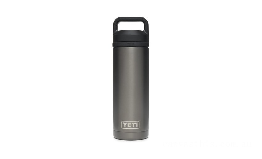 Discounted YETI Rambler 18 oz Bottle with Chug Cap graphite BYTT5001