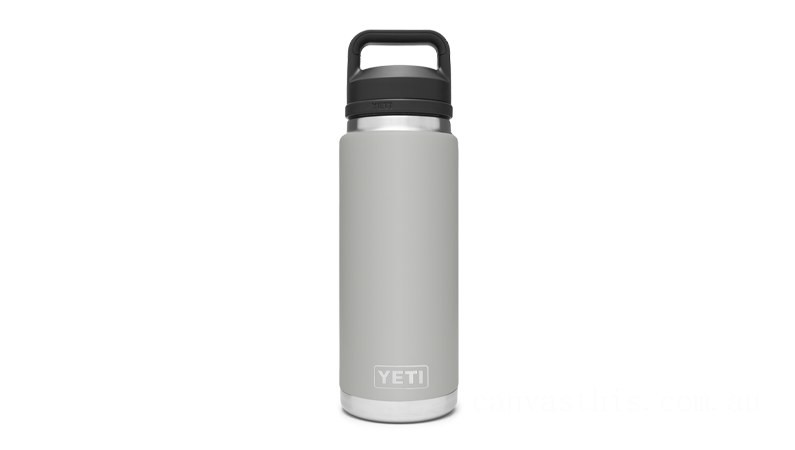 Discounted YETI Rambler 26 oz Bottle with Chug Cap granite-gray BYTT5004