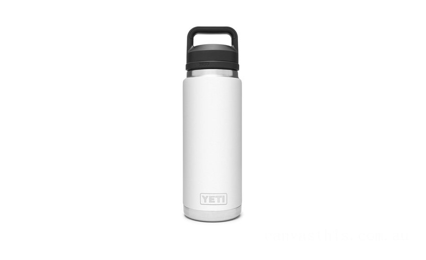 Discounted YETI Rambler 26 oz Bottle with Chug Cap white BYTT5008