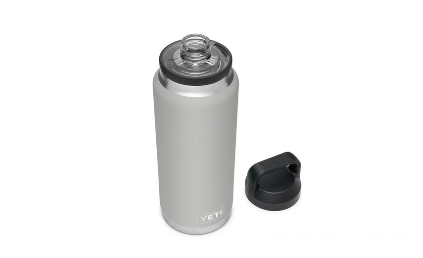 Discounted YETI Rambler 36 oz Bottle with Chug Cap granite-gray BYTT5016