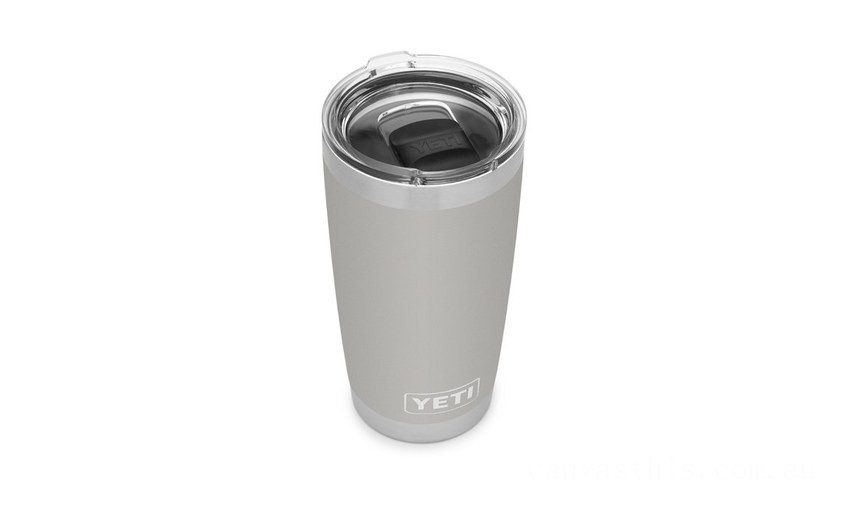 YETI Rambler 20 oz Tumbler with MagSlider Lid granite-gray BYTT4958 Clearance Sale