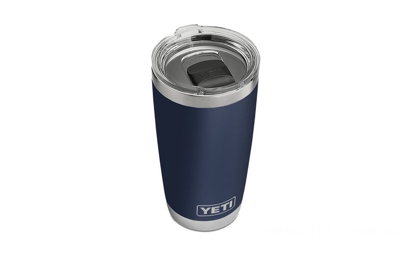 YETI Rambler 20 oz Tumbler with MagSlider Lid navy BYTT4964 Clearance Sale