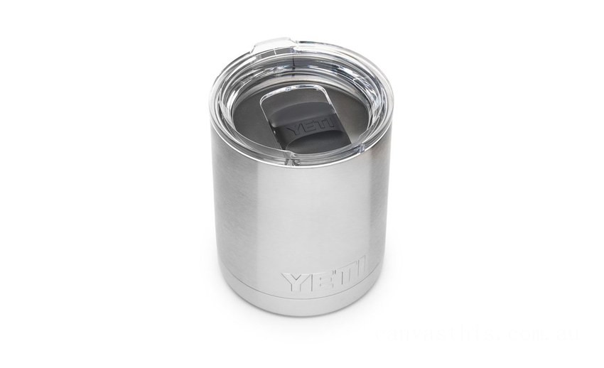 Sale YETI Rambler 10 oz Lowball with Magslider Lid stainless-steel BYTT5117