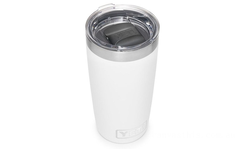 YETI Rambler 10 oz Tumbler with MagSlider Lid white BYTT4952 Discounted