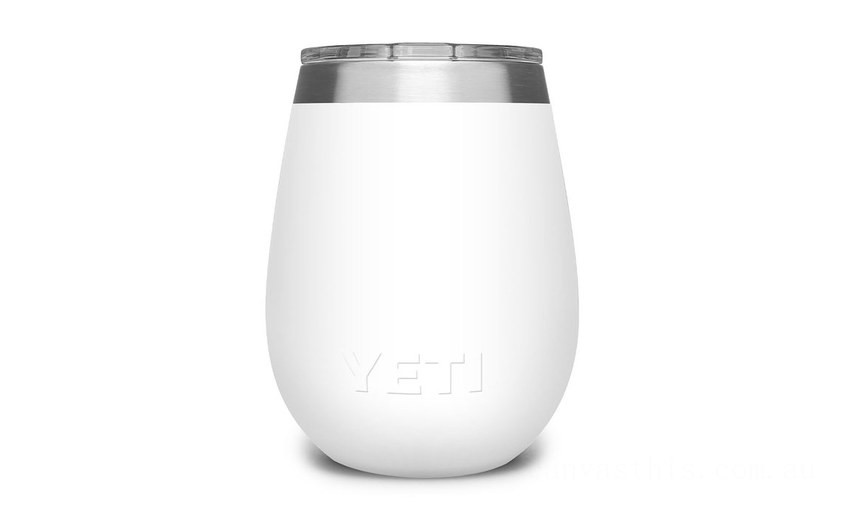 Limited Sale YETI Rambler 10 oz Wine Tumbler with Magslider Lid white BYTT4984