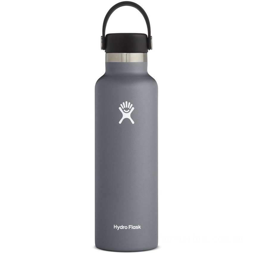 Hydro Flask 21oz Standard Mouth Water Bottle Stone BHDY2471 Limited Sale