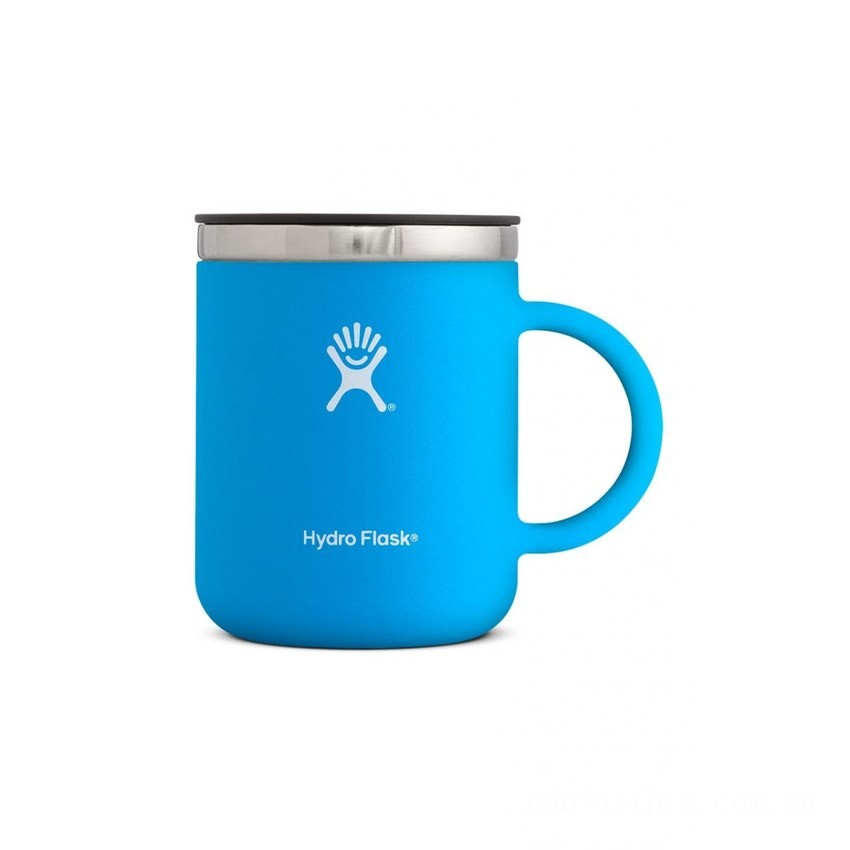 Hydro Flask 12oz Coffee Travel Handle Mug Pacific BHDY2478 Limited Sale
