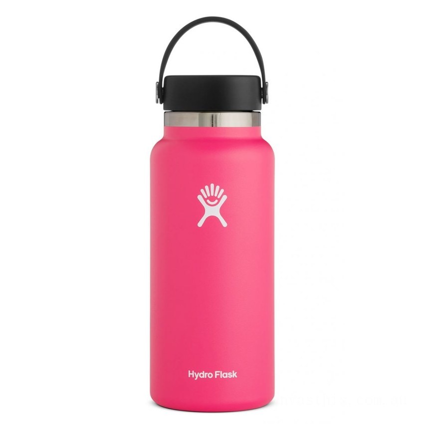 Hydro Flask 32oz Wide Mouth Bottle Watermelon BHDY2491 Discounted