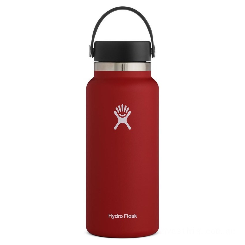 Hydro Flask 32oz Wide Mouth Bottle Lychee Red BHDY2511 Best Offer