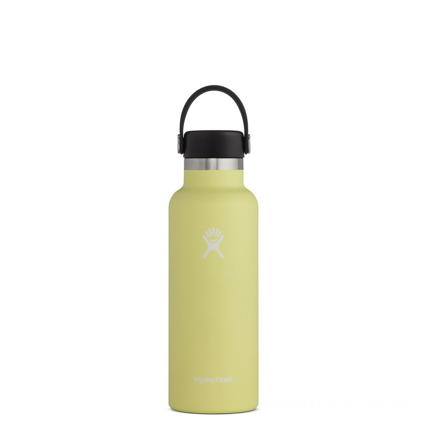 Discounted Hydro Flask 18oz Standard Mouth Water Bottle Pineapple BHDY2523
