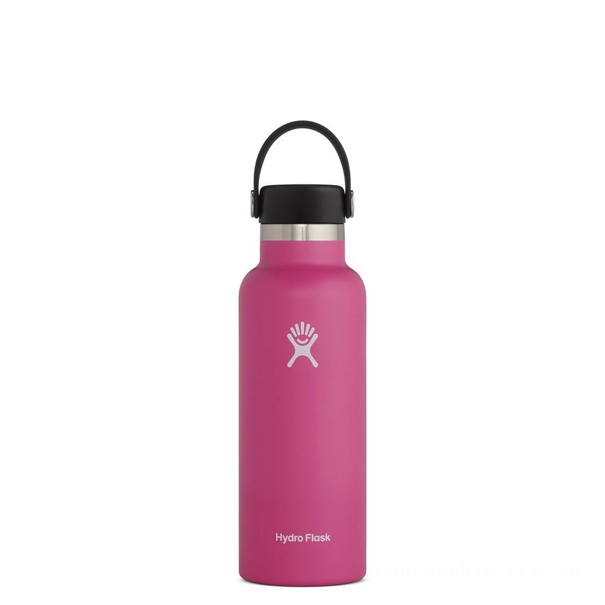 Discounted Hydro Flask 18oz Standard Mouth Water Bottle Carnation BHDY2524