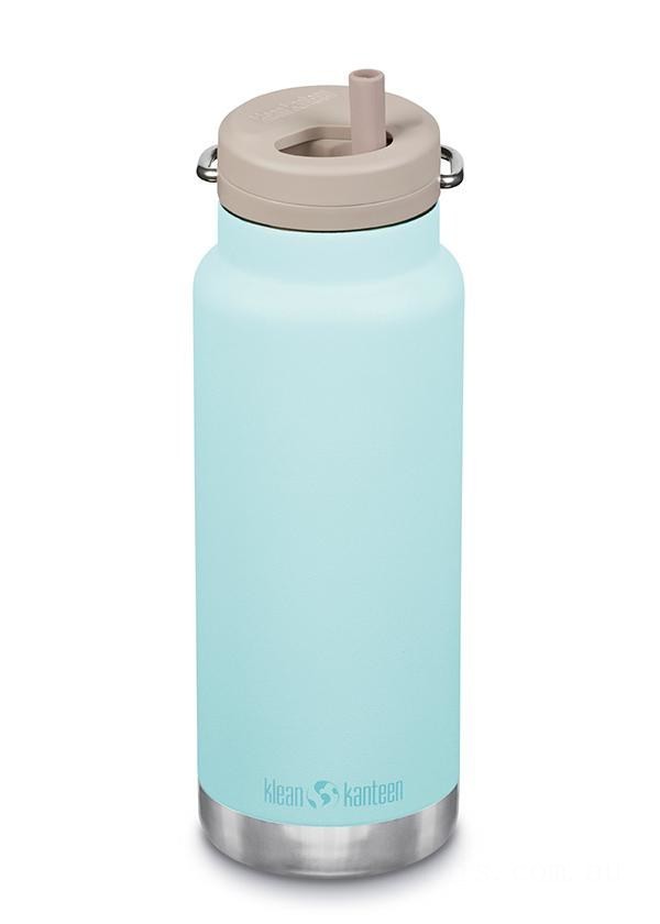 Klean Kanteen Insulated TKWide 32 oz with Twist Cap-Blue Tint BKK4981 Clearance Sale