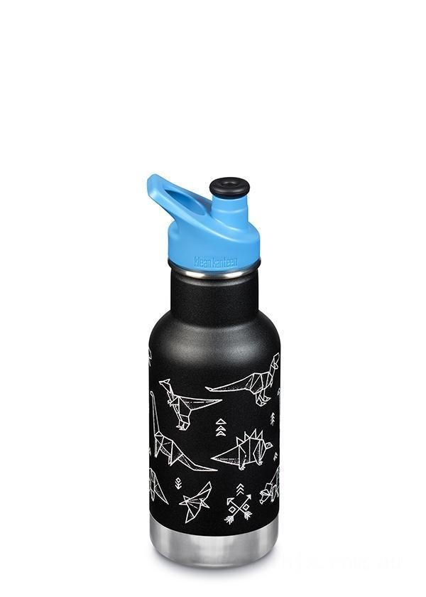 Limited Offer Klean Kanteen Insulated Kid Classic 12 oz-Paper Dinos BKK5028