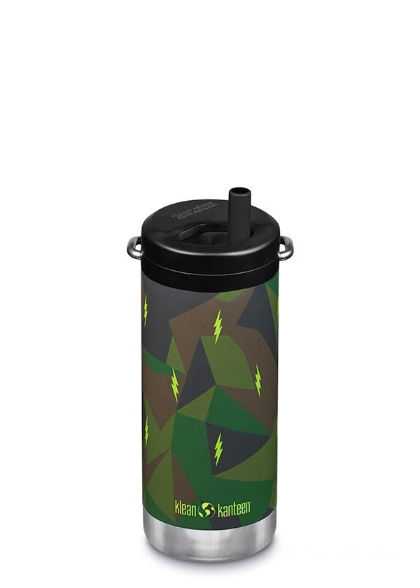 Discounted Klean Kanteen Insulated TKWide 12 oz with Twist Cap-Shale Black BKK5024