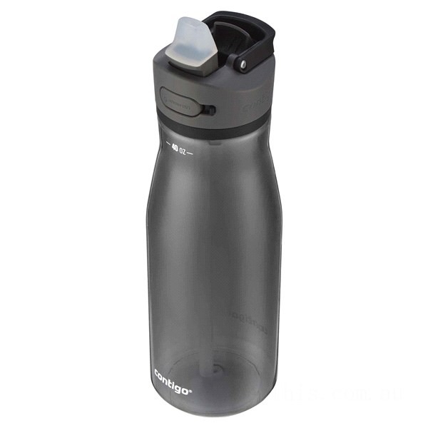 Contigo ASHLAND 2.0 Tritan Water Bottle with AUTOSPOUT® Lid, Licorice, 40 oz BCC2144 on Sale