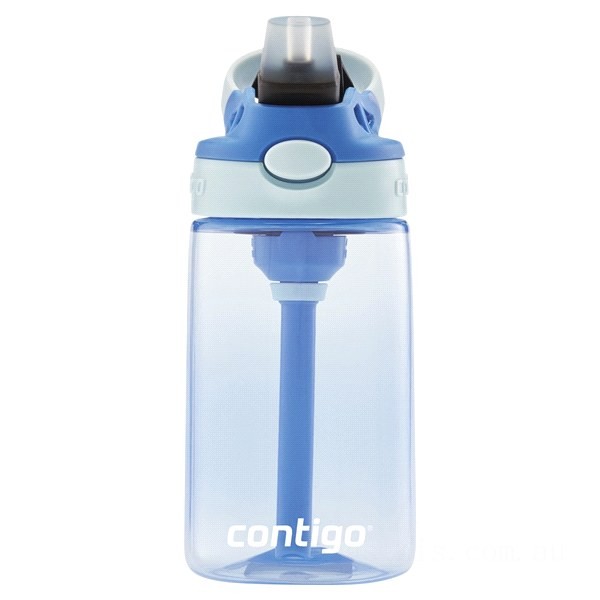 Contigo Kids Water Bottle with Redesigned AUTOSPOUT Straw, 14 oz, Cotton Candy & Gummy BCC2165 Limited Sale